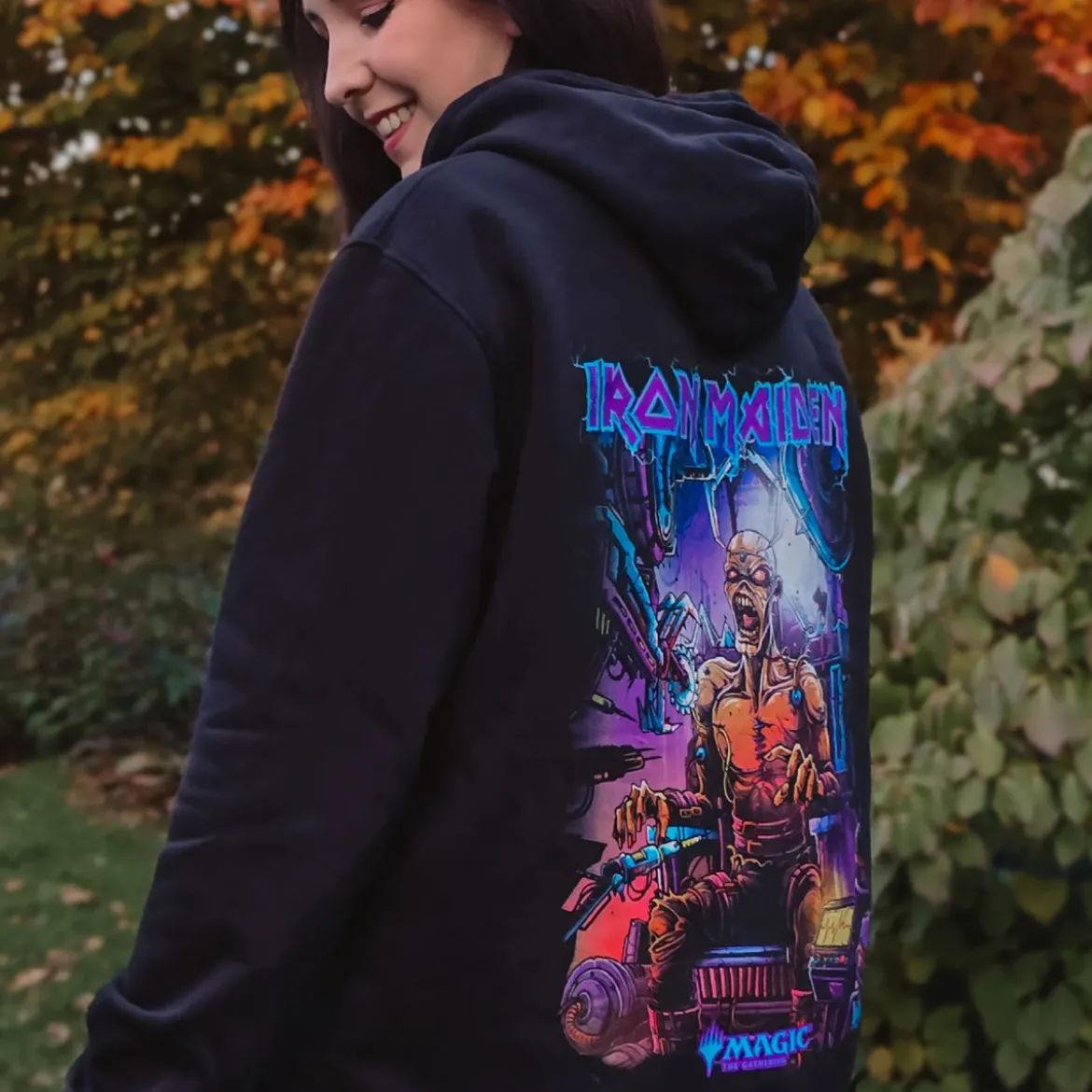 Iron Maiden - Magic Minocrank Hoodie schwarz