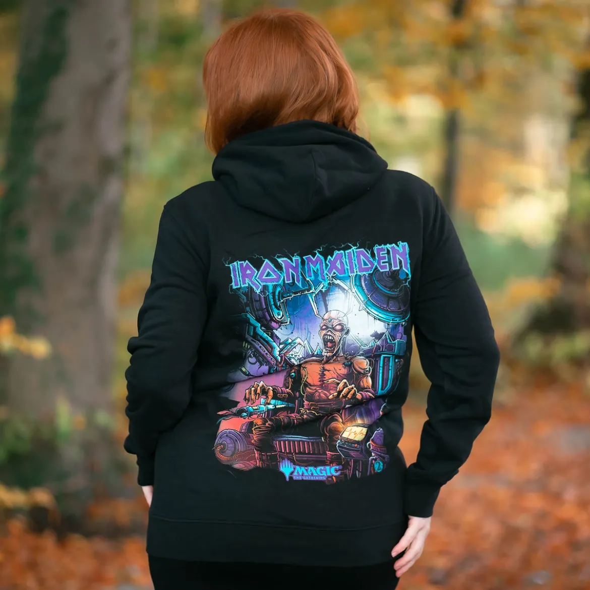 Iron Maiden - Magic Minocrank Hoodie schwarz