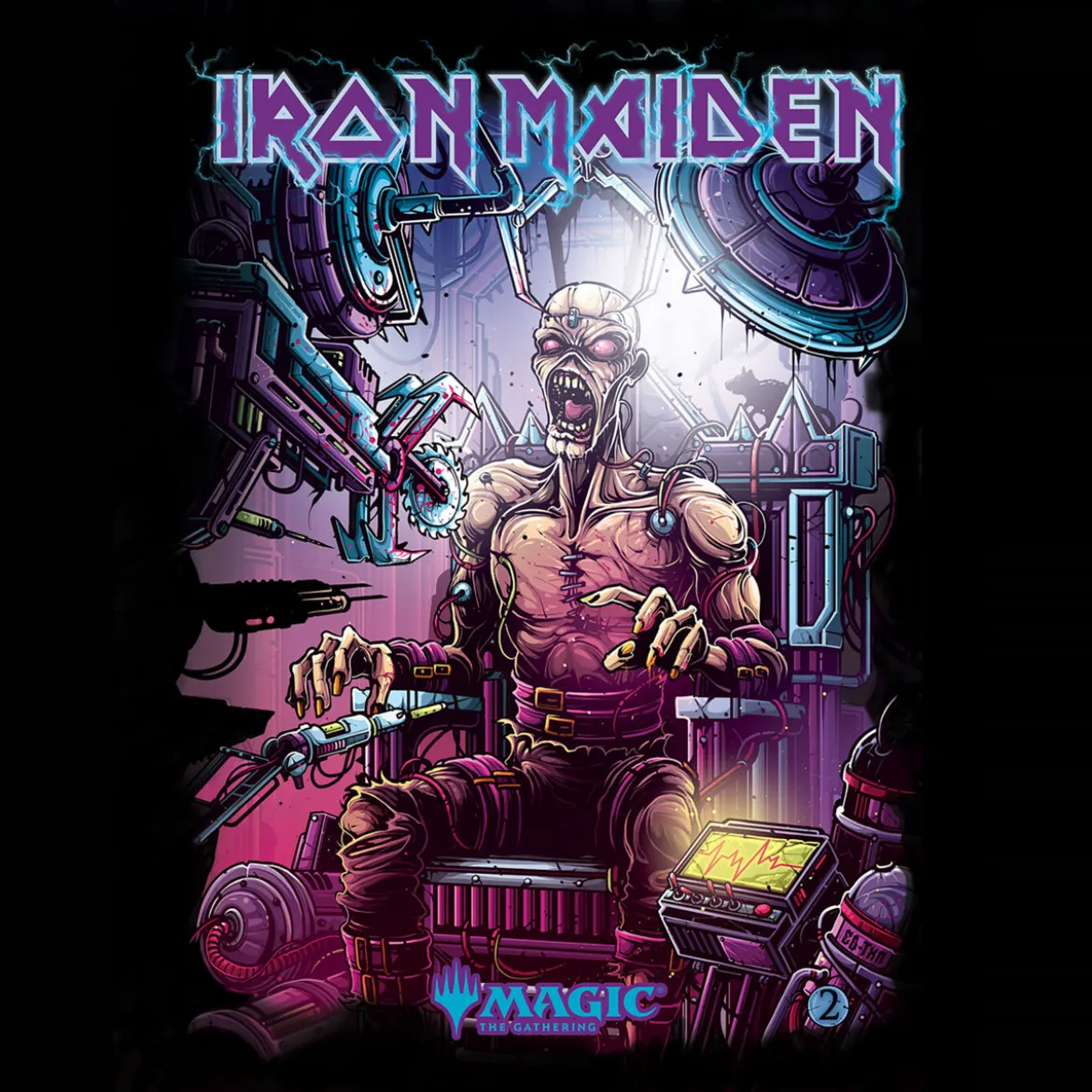 Iron Maiden - Magic Minocrank T-Shirt schwarz