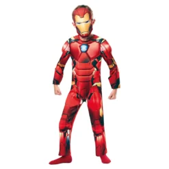 Iron Man Deluxe Kostüm für Kinder