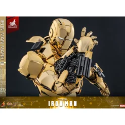 Iron Man - Iron Mark III Masterpiece Actionfigur 1:6 Gold Color Version Exklusiv