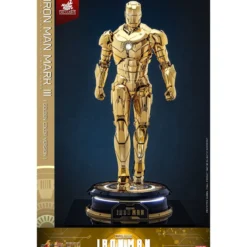 Iron Man - Iron Mark III Masterpiece Actionfigur 1:6 Gold Color Version Exklusiv