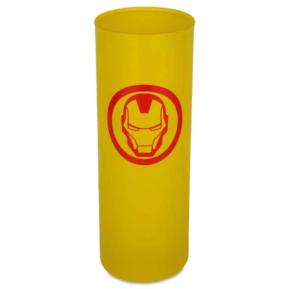 Iron Man - Logo Glas gelb