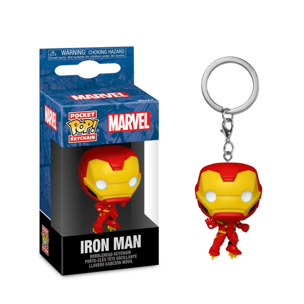 Iron Man - Marvel New Classics Funko Pop Schlüsselanhänger