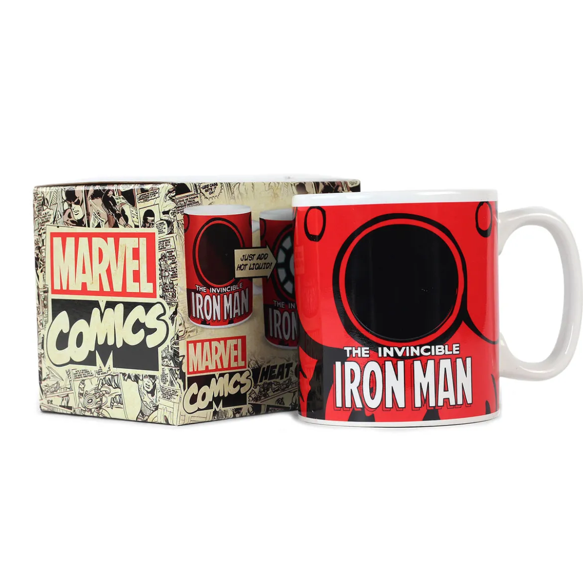 Iron Man - Marvel Thermoeffekt Tasse