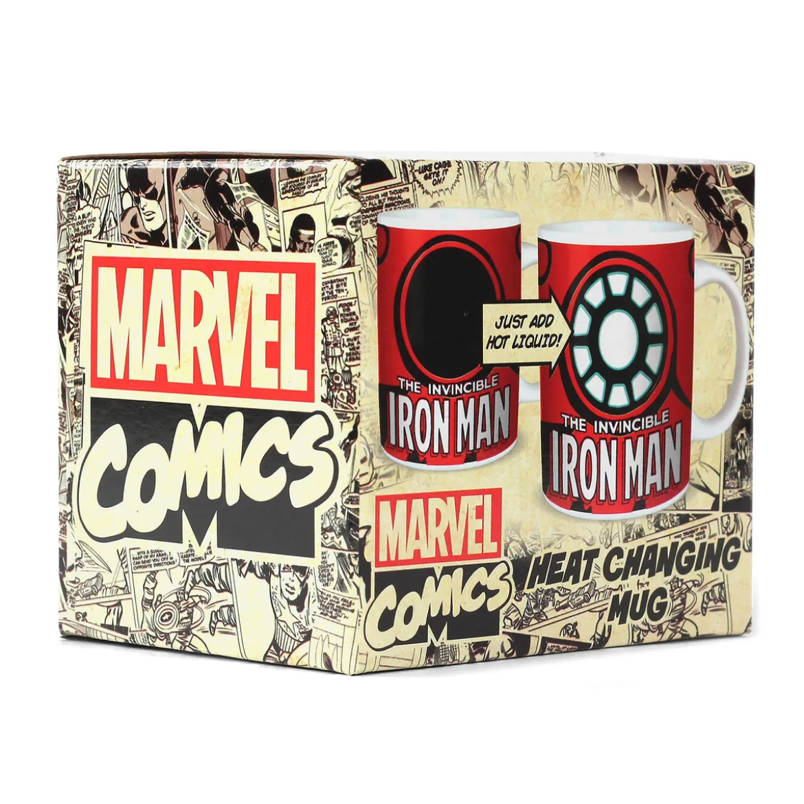 Iron Man - Marvel Thermoeffekt Tasse