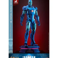 Iron Man Movie Masterpiece Diecast Actionfigur 1/6 Iron Man Mark III (Stealth Mode Ver.) 2.0 Hot Toys Exclusive 33 cm