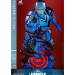 Iron Man Movie Masterpiece Diecast Actionfigur 1/6 Iron Man Mark III (Stealth Mode Ver.) 2.0 Hot Toys Exclusive 33 cm