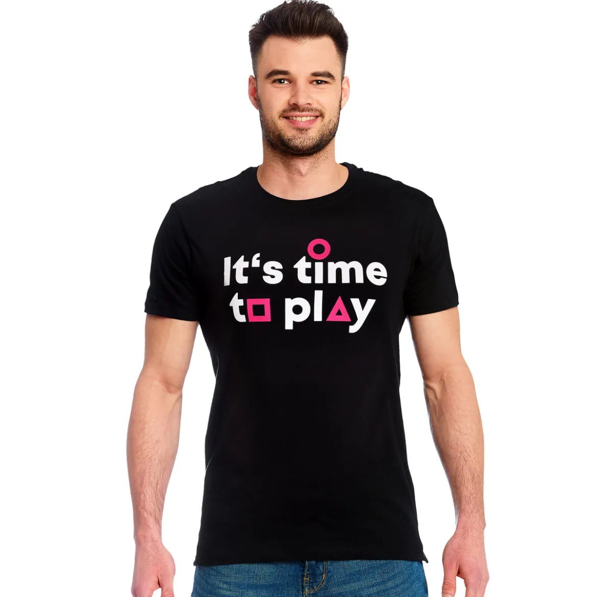 It’s Time to Play T-Shirt für Squid Game Fans schwarz