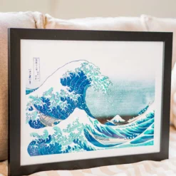 Japanese Wandbild - The Great Wave off Kanagawa