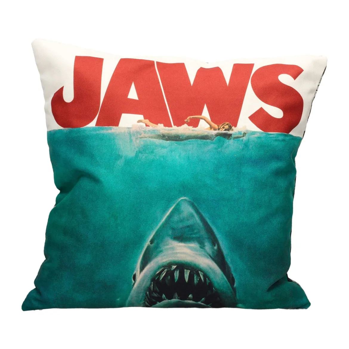 Jaws Kissen Poster Collage 45 cm