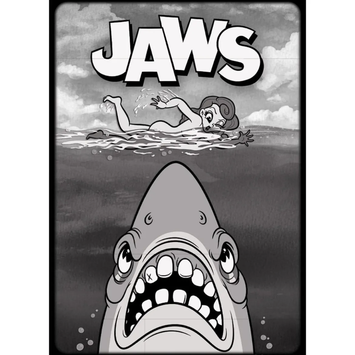Jaws Kunstdruck Limited Edition 42 x 30 cm