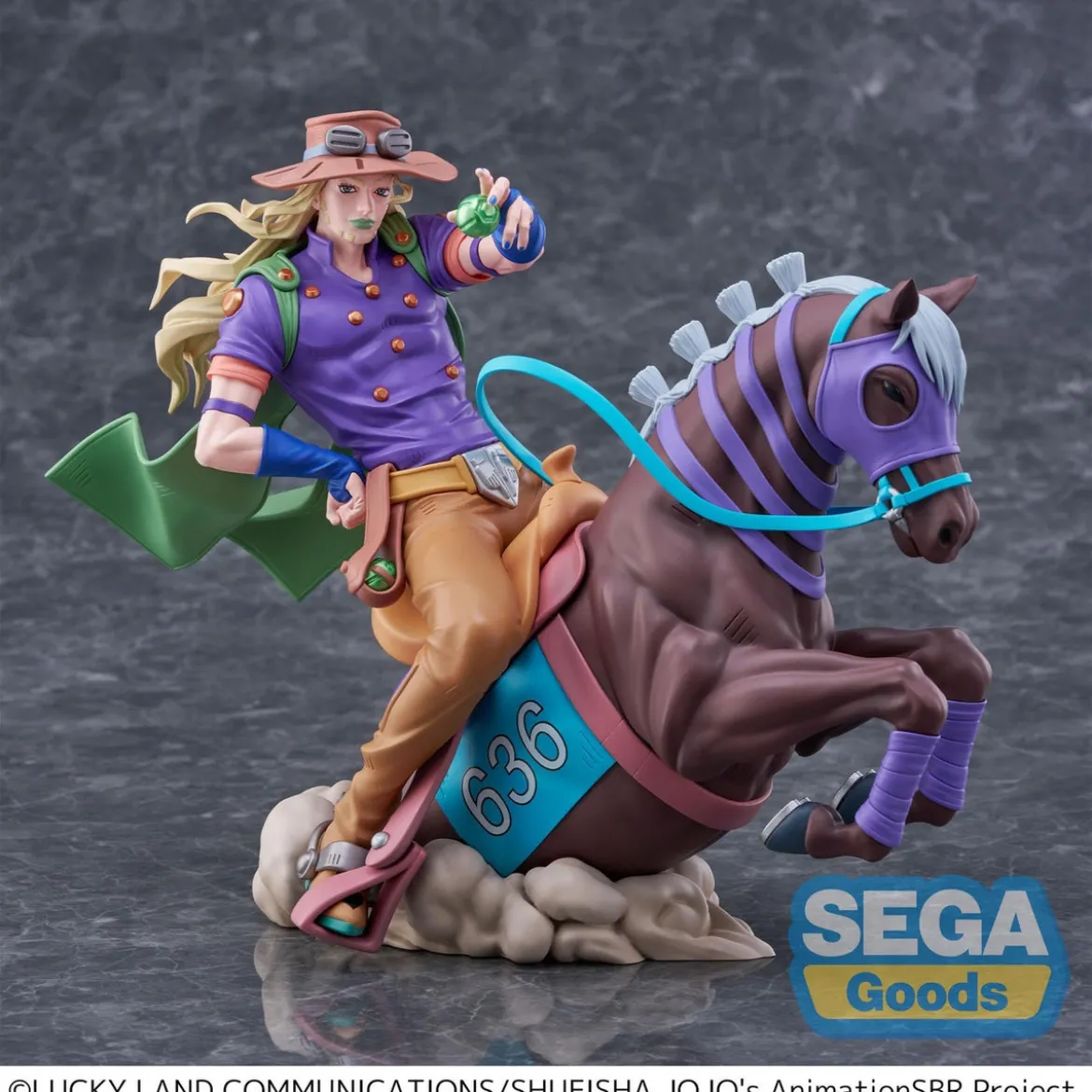 JoJo's Bizarre Adventure - Gyro Zeppeli Xross Link Figur