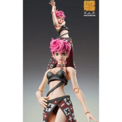 JoJo's Bizarre Adventure Part 5 Super Action Actionfigur Trish Una Black Ver. 15 cm