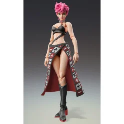 JoJo's Bizarre Adventure Part 5 Super Action Actionfigur Trish Una Black Ver. 15 cm
