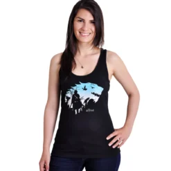 Jon Is Alive - Tank Top Damen schwarz