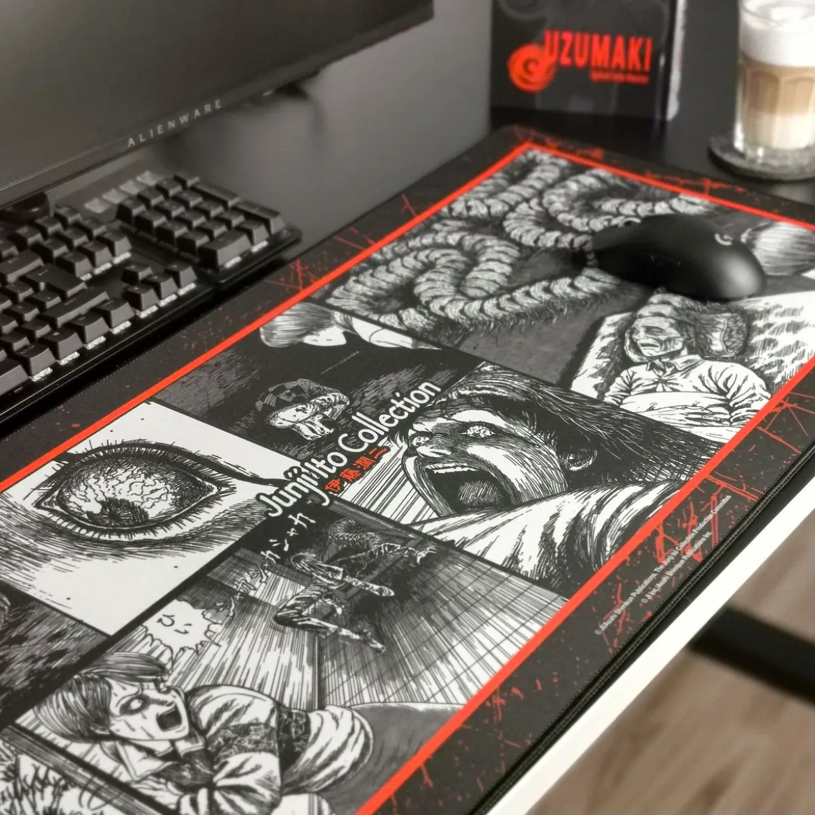 Junji Ito - Honored Ancestor XXL Mousepad
