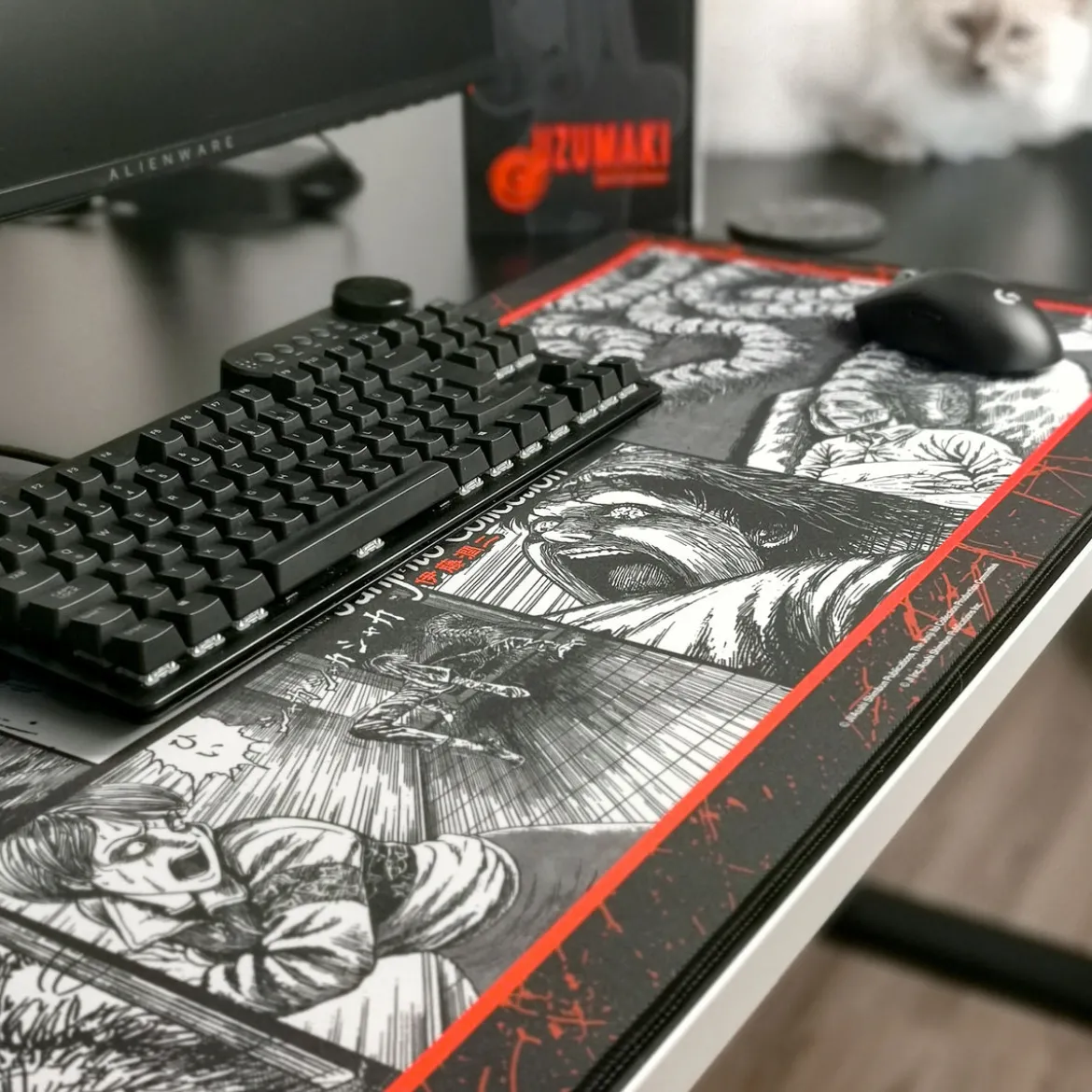 Junji Ito - Honored Ancestor XXL Mousepad