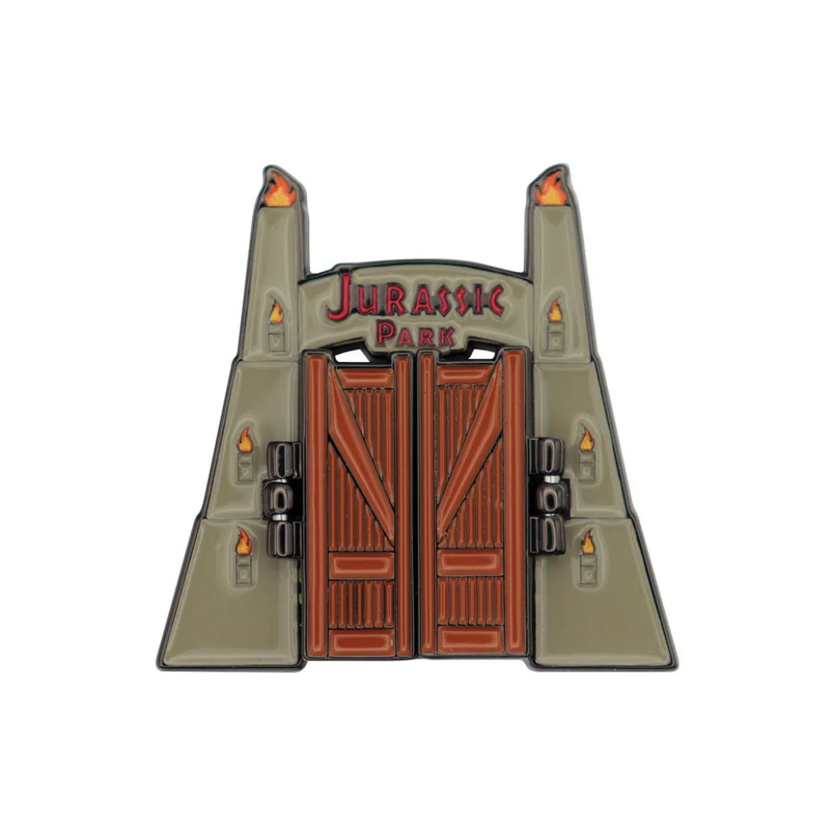 Jurassic Park Ansteck-Pin Gates Hinged