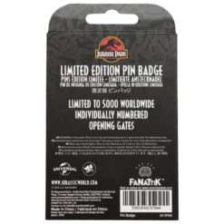 Jurassic Park Ansteck-Pin Gates Hinged