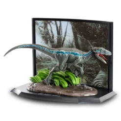 Jurassic Park - Blue Velociraptor Diorama Figur