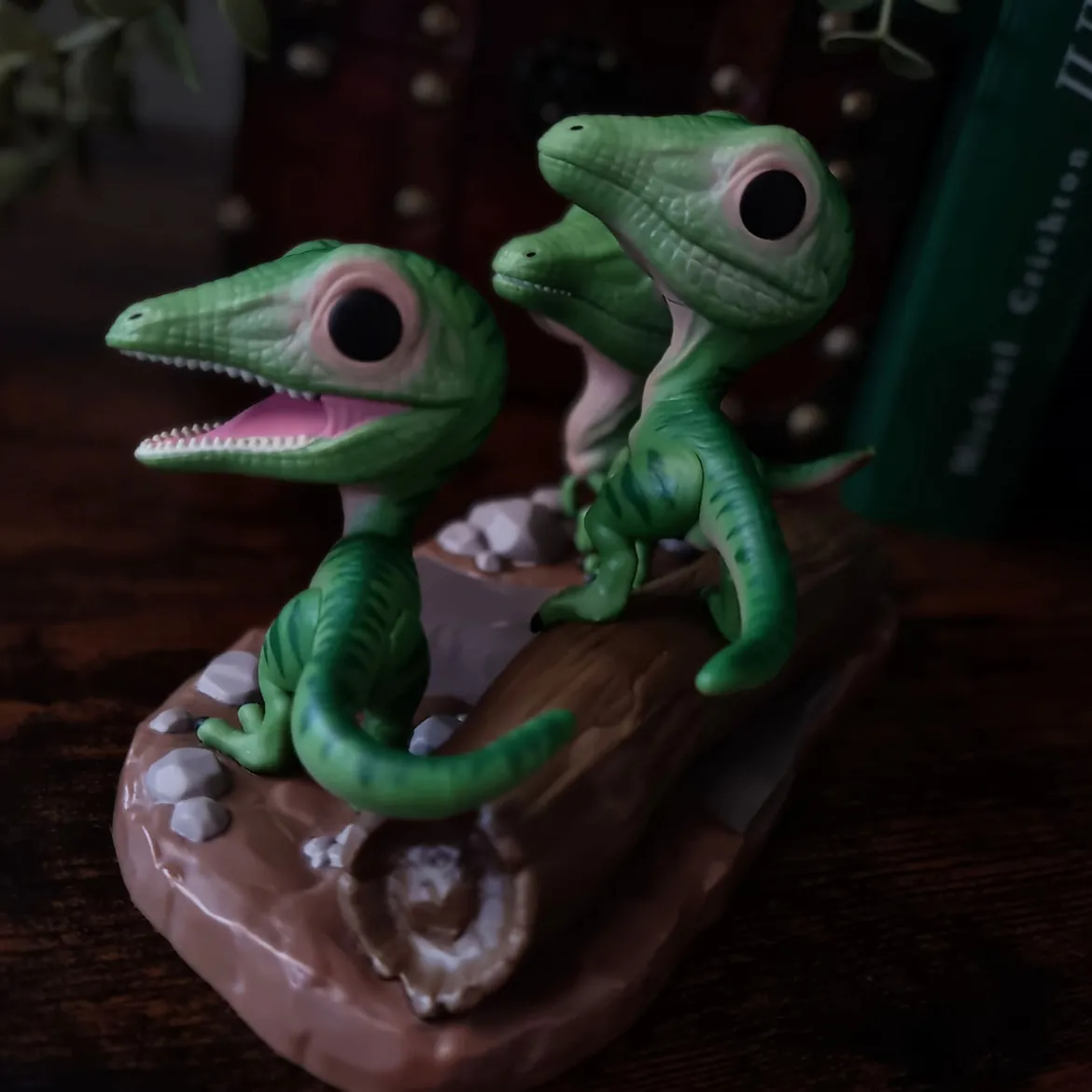 Jurassic Park - Compsognathus Funko Pop Diorama Figur
