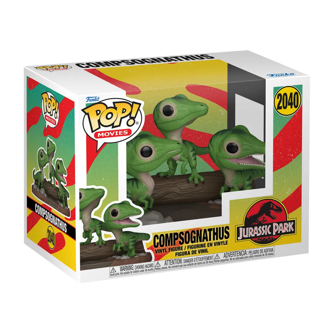 Jurassic Park - Compsognathus Funko Pop Diorama Figur