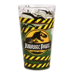 Jurassic Park - Danger High Voltage Glas