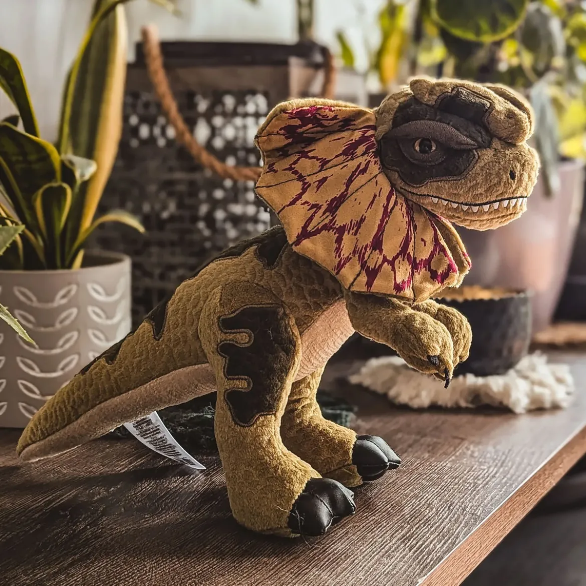 Jurassic Park - Dilophosaurus Rex Plüsch Figur