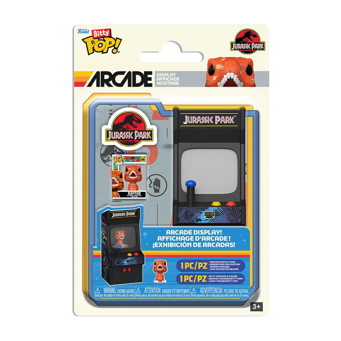 Jurassic Park - Funko Bitty Pop Arcade Figurenset