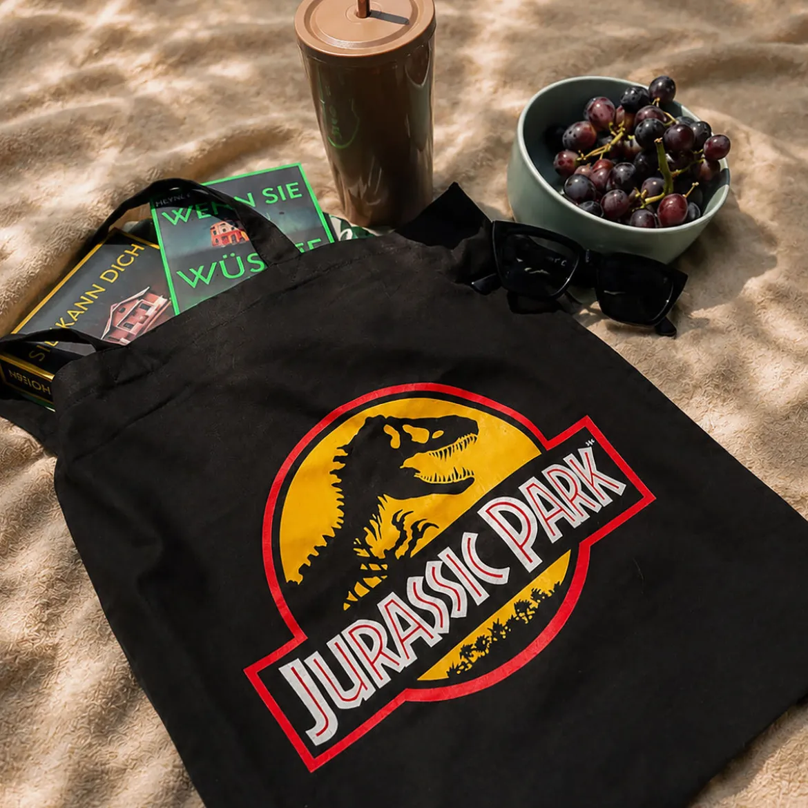 Jurassic Park - Logo Jutebeutel