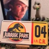 Jurassic Park - Logo 04 Nummernschild Replik