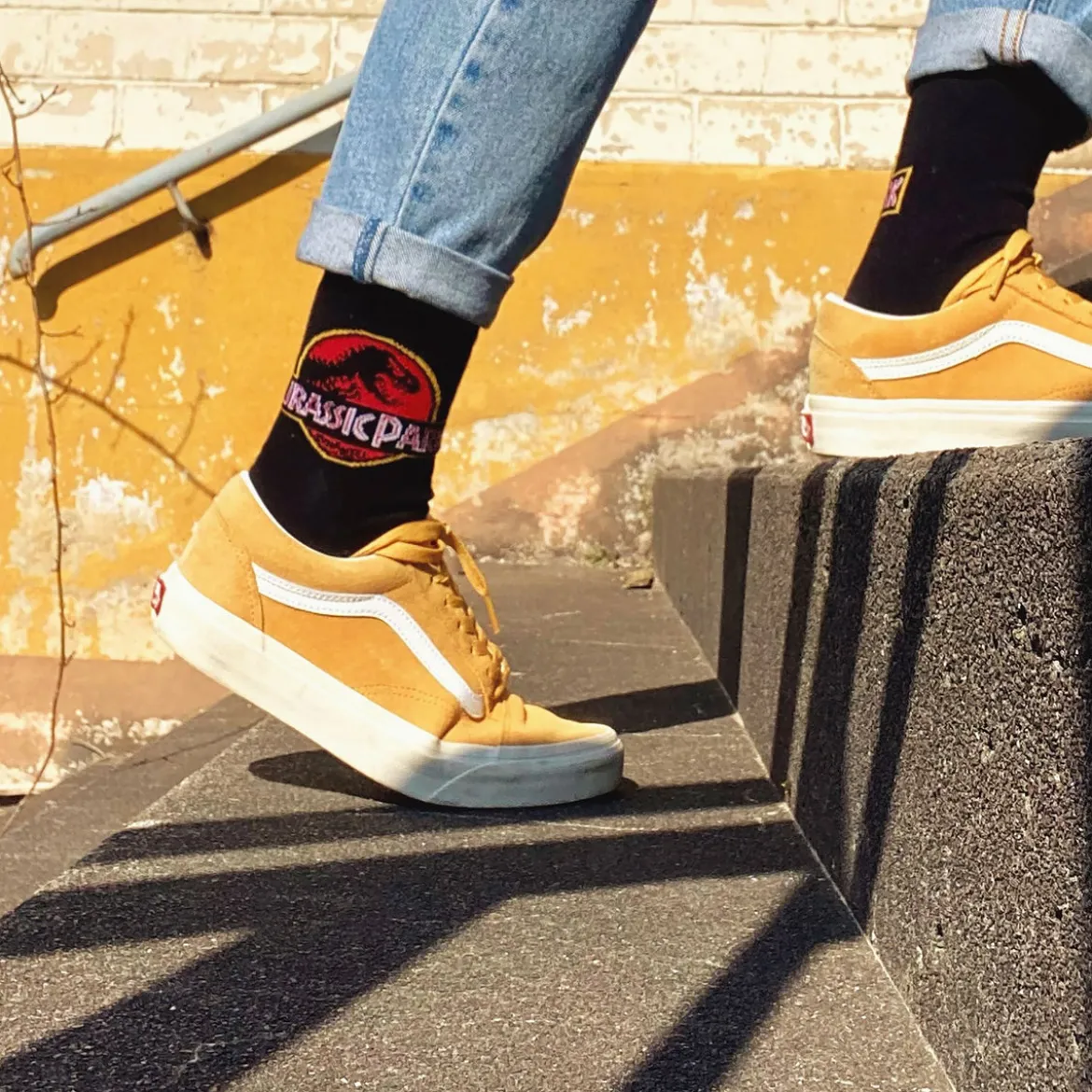 Jurassic Park - Logo Socken schwarz