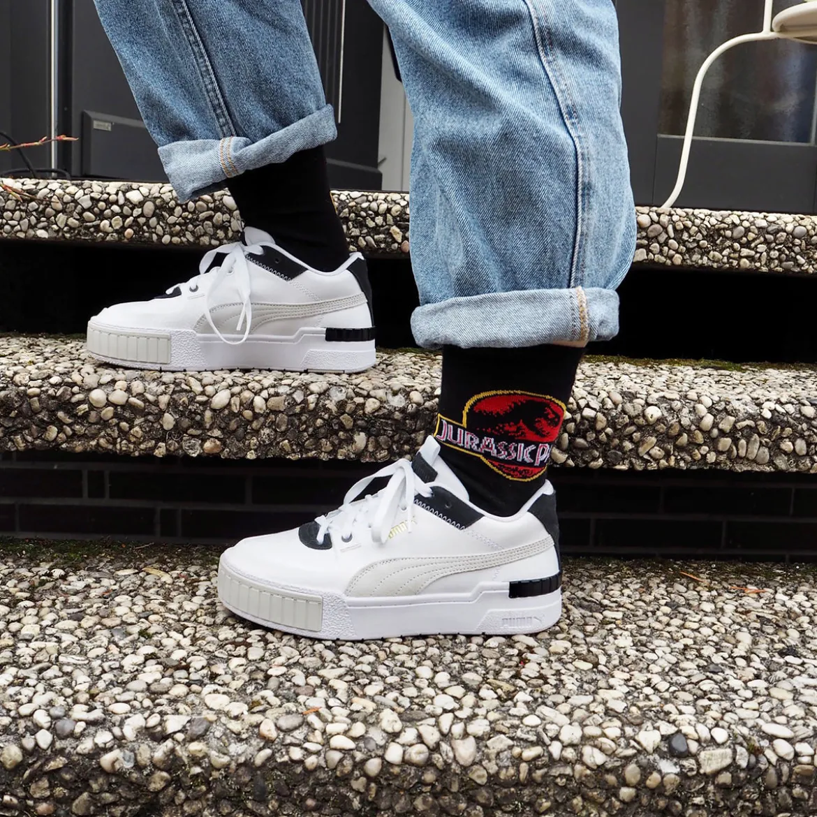 Jurassic Park - Logo Socken schwarz