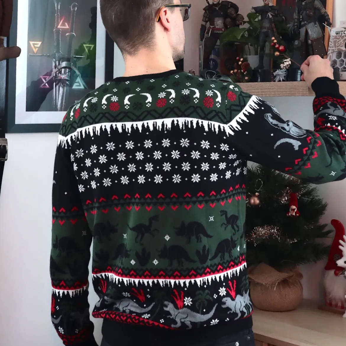 Jurassic Park - Logo Strickpullover