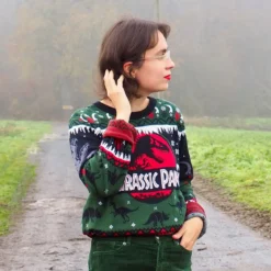 Jurassic Park - Logo Strickpullover