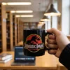 Jurassic Park - Logo Tasse schwarz