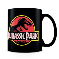 Jurassic Park - Logo Tasse schwarz