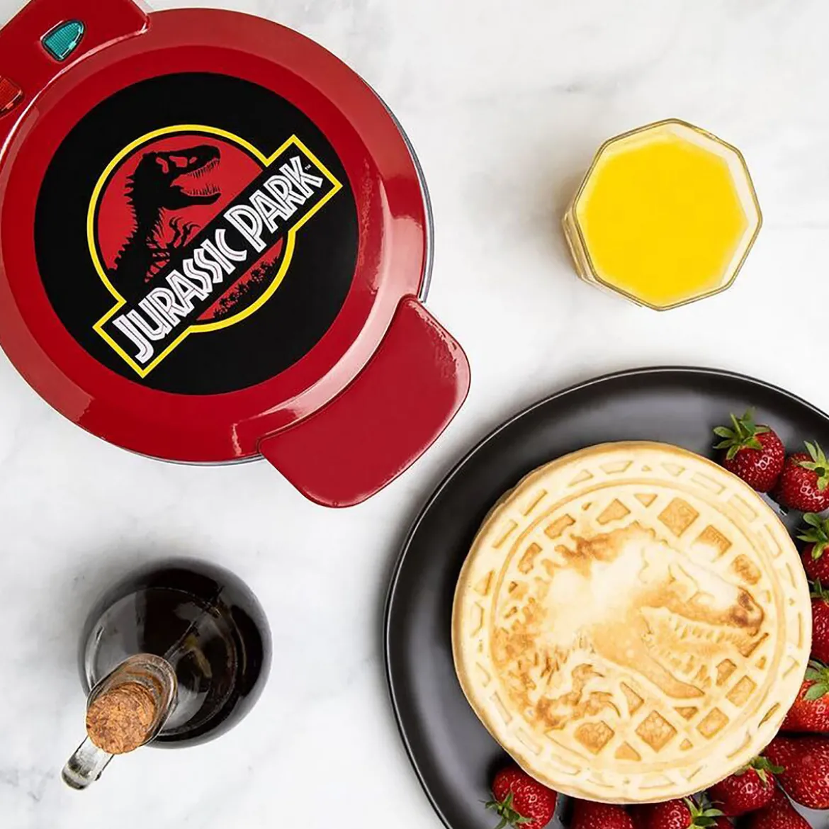 Jurassic Park - Logo Waffeleisen
