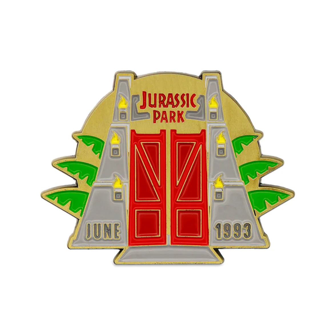 Jurassic Park - Medaillon und Pin Geschenkbox limitiert