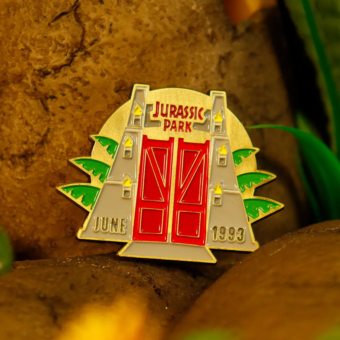 Jurassic Park - Medaillon und Pin Geschenkbox limitiert