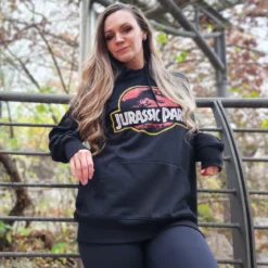 Jurassic Park - Movie Logo Hoodie schwarz