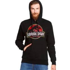 Jurassic Park - Movie Logo Hoodie schwarz