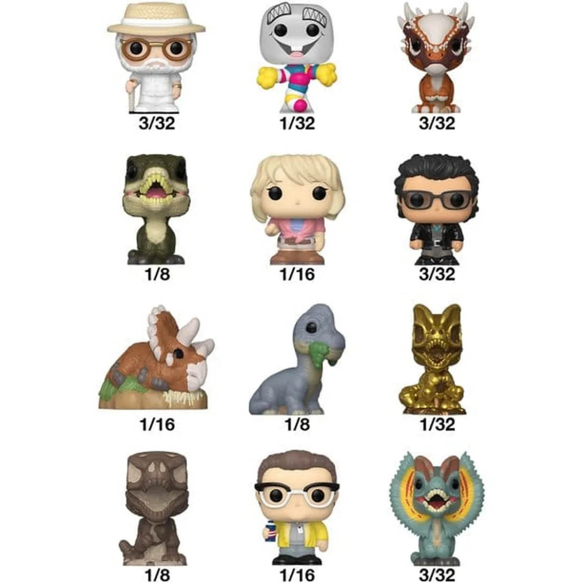 Jurassic Park - Mystery Funko Bitty Pop Figur
