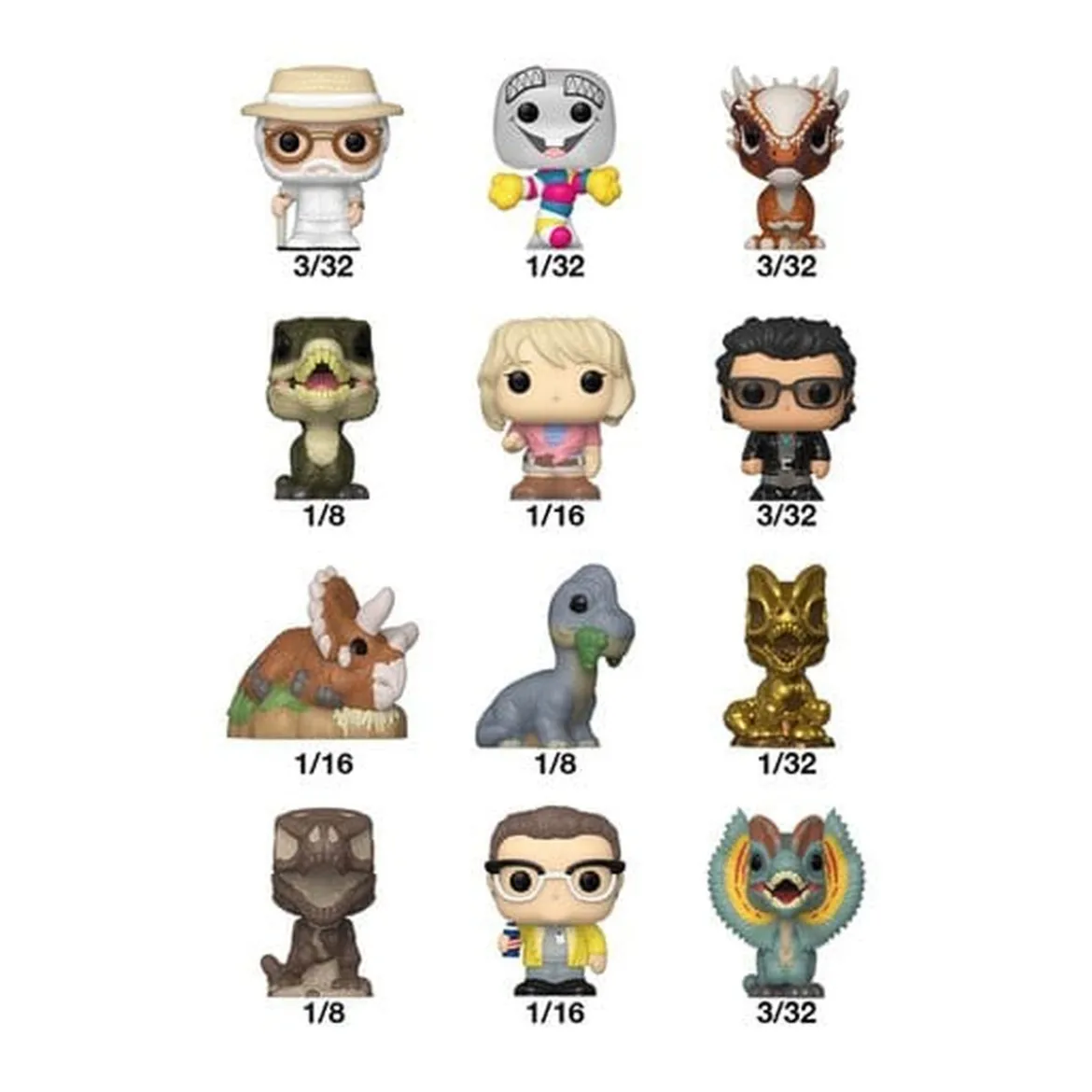 Jurassic Park - Mystery Funko Bitty Pop Figur