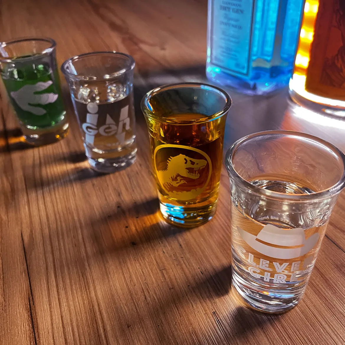 Jurassic Park Shots Gläserset