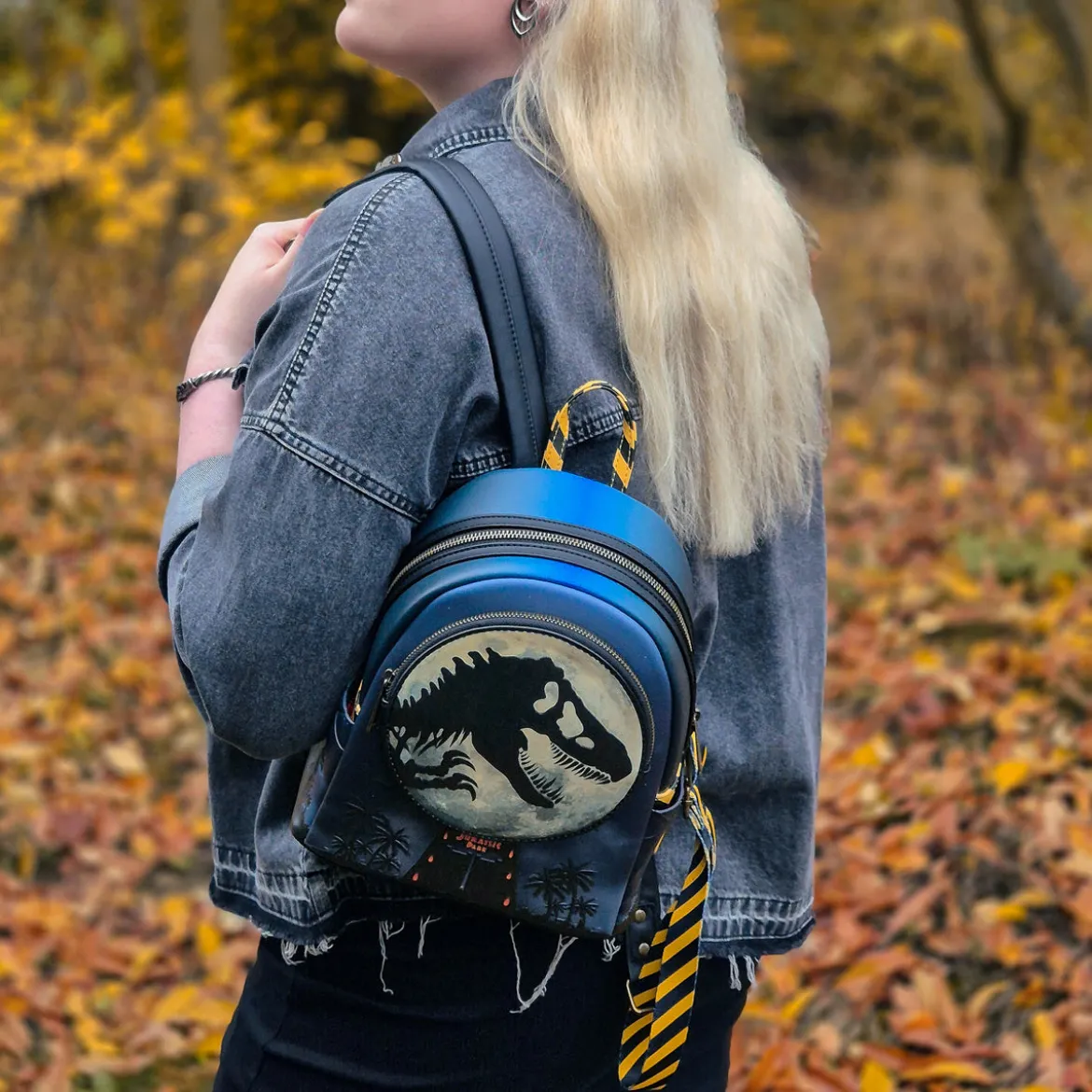 Jurassic Park - 30th Anniversary Dino Moon Glow in the Dark Mini Rucksack