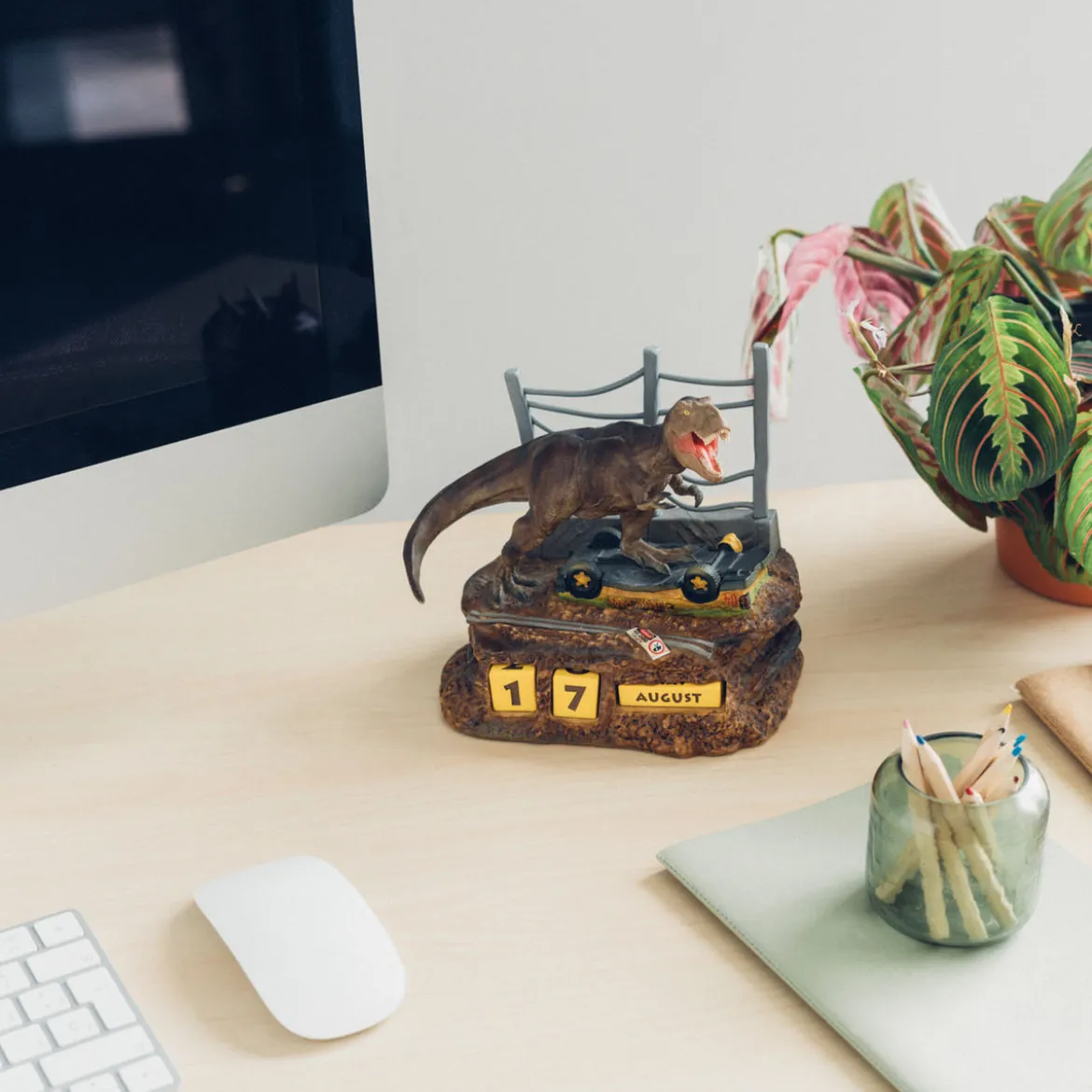Jurassic Park - T-Rex 3D Jahres-Kalender