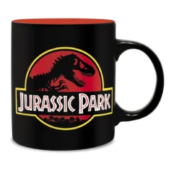 Jurassic Park - T-Rex & Logo Tasse