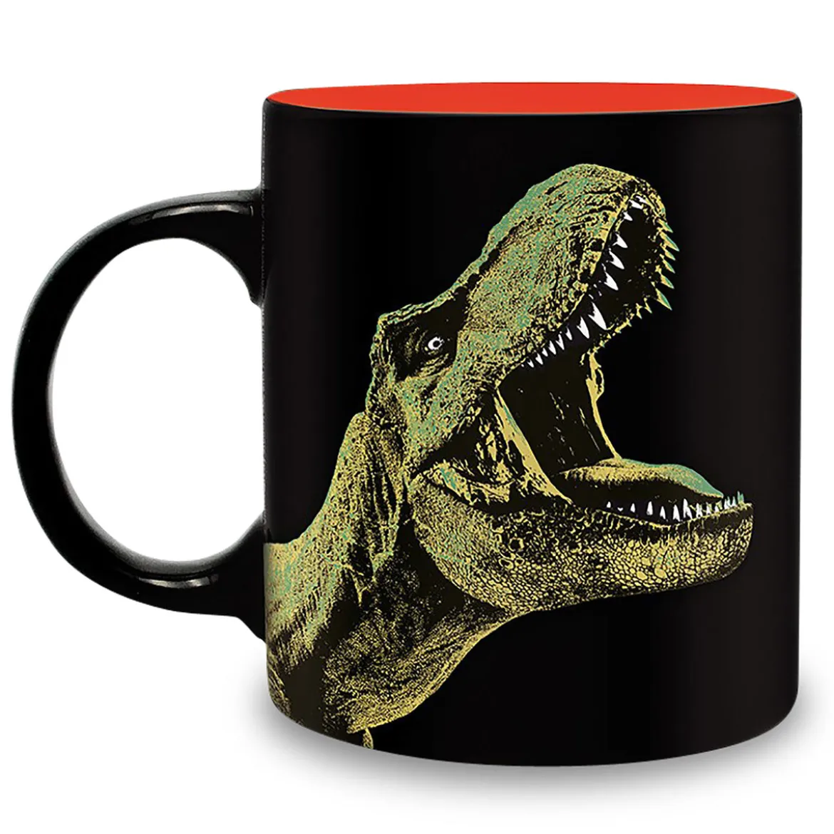 Jurassic Park - T-Rex & Logo Tasse